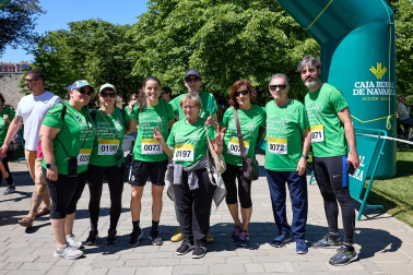 Fotos de la X Marcha contra el Cáncer en Pamplona.