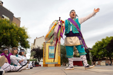 Fotos del Paloteado de San Juan de Tudela 2024. /