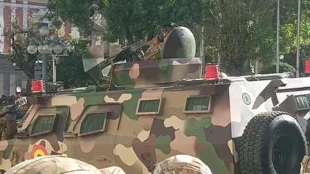 Fotos del intento de golpe de Estado en Bolivia. /