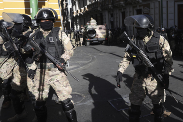 Fotos del intento de golpe de Estado en Bolivia. /