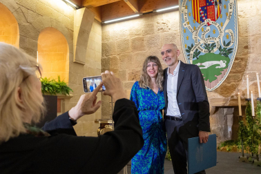 Gala de entrega del Premio Príncipe de Viana de la Cultura 2024 a Alfredo Sanzol