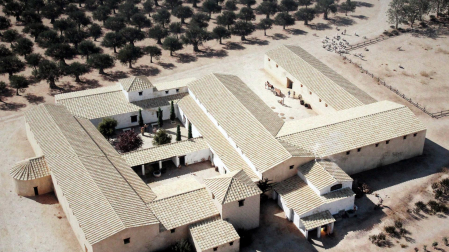 Recreación virtual de cómo pudo ser la villa romana de Ablitas