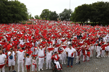 Fotos del chupinazo 2024 de San Fermín en la Plaza de los Fueros