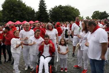 Fotos del chupinazo 2024 de San Fermín en la Plaza de los Fueros