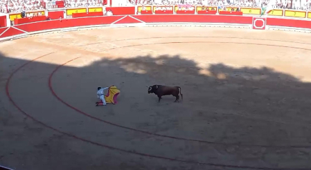 El torero madrileño ha intentado agradar con la verónica