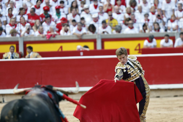 Fotos de la corrida de La Palmosilla, en la que se han cortado tres orejas y Borja Jiménez ha sufrido una cornada./