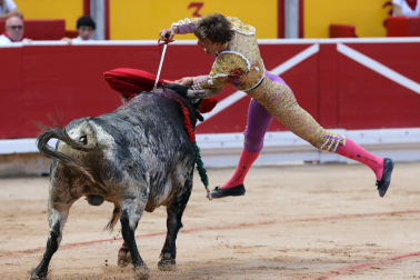 Fotos de la corrida de toros de Cebada Gago en la Feria de San Fermín 2024./