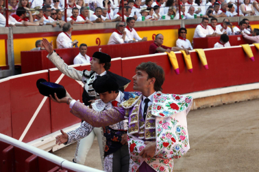 Fotos de la corrida de toros de Cebada Gago en la Feria de San Fermín 2024./