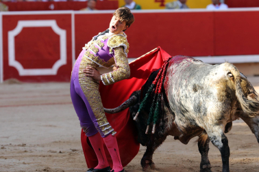 Fotos de la corrida de toros de Cebada Gago en la Feria de San Fermín 2024./