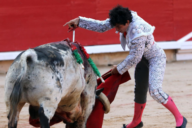 Fotos de la corrida de toros de Cebada Gago en la Feria de San Fermín 2024./