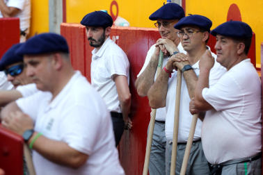 Fotos de la corrida de toros de Cebada Gago en la Feria de San Fermín 2024./