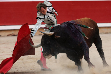 Fotos de la corrida de toros de Cebada Gago en la Feria de San Fermín 2024./