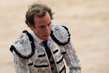 Fotos de la corrida de toros de Cebada Gago en la Feria de San Fermín 2024./