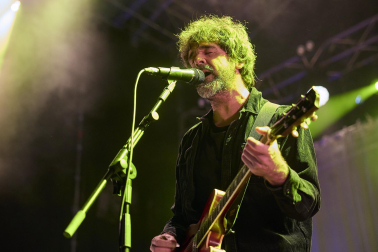 Foto del concierto de Gorka Urbizu en San Fermín./