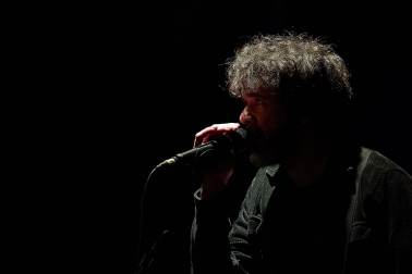 Foto del concierto de Gorka Urbizu en San Fermín./