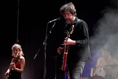 Foto del concierto de Gorka Urbizu en San Fermín./