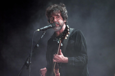 Foto del concierto de Gorka Urbizu en San Fermín./