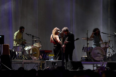 Foto del concierto de Gorka Urbizu en San Fermín./
