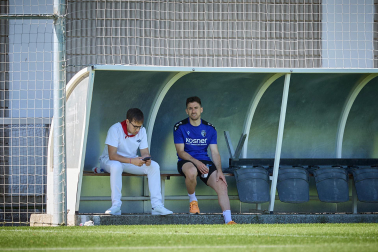 Fotos del primer entrenamiento de Osasuna en Tajonar, este miércoles 10 de julio.