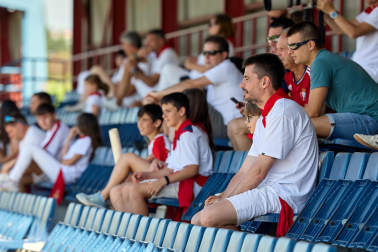 Fotos del primer entrenamiento de Osasuna en Tajonar, este miércoles 10 de julio.