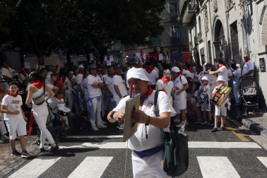 Fotos del Struendo Txiki de San Fermín 2024.