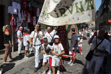 Fotos del Struendo Txiki de San Fermín 2024.