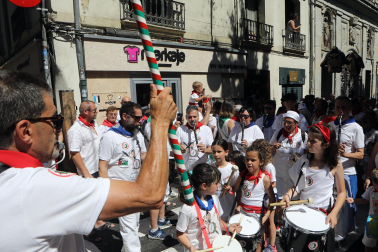Fotos del Struendo Txiki de San Fermín 2024.