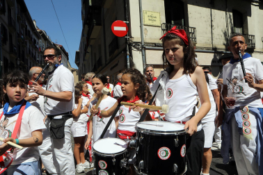 Fotos del Struendo Txiki de San Fermín 2024.