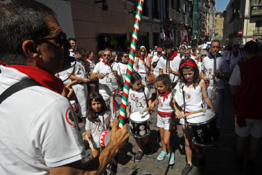 Fotos del Struendo Txiki de San Fermín 2024.