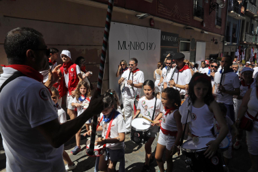 Fotos del Struendo Txiki de San Fermín 2024.