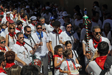 Fotos del Struendo Txiki de San Fermín 2024.