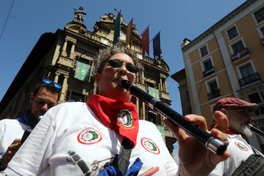 Fotos del Struendo Txiki de San Fermín 2024.
