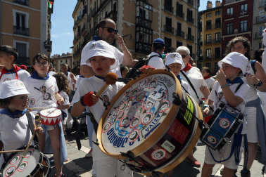 Fotos del Struendo Txiki de San Fermín 2024.