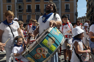 Fotos del Struendo Txiki de San Fermín 2024.