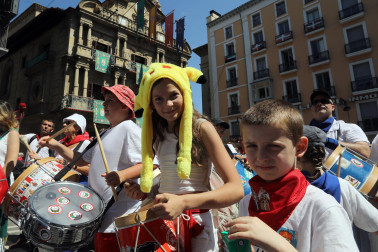 Fotos del Struendo Txiki de San Fermín 2024.