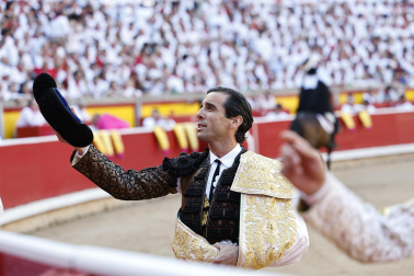 Alejandro Talavante, Daniel Luque y Juan Ortega lidiaron con toros de la ganadería Domingo Hernández este jueves 11 de julio