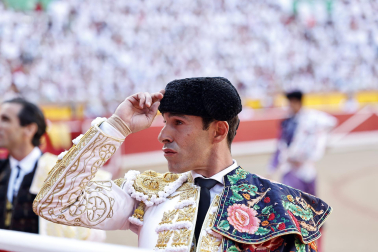 Alejandro Talavante, Daniel Luque y Juan Ortega lidiaron con toros de la ganadería Domingo Hernández este jueves 11 de julio