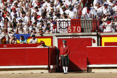 Alejandro Talavante, Daniel Luque y Juan Ortega lidiaron con toros de la ganadería Domingo Hernández este jueves 11 de julio