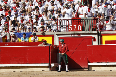 Alejandro Talavante, Daniel Luque y Juan Ortega lidiaron con toros de la ganadería Domingo Hernández este jueves 11 de julio