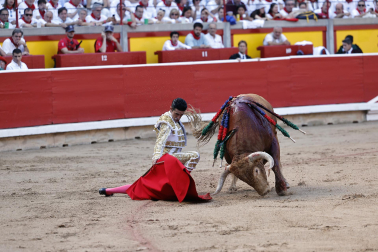 Alejandro Talavante, Daniel Luque y Juan Ortega lidiaron con toros de la ganadería Domingo Hernández este jueves 11 de julio