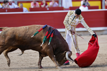 Alejandro Talavante, Daniel Luque y Juan Ortega lidiaron con toros de la ganadería Domingo Hernández este jueves 11 de julio