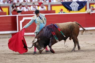 Alejandro Talavante, Daniel Luque y Juan Ortega lidiaron con toros de la ganadería Domingo Hernández este jueves 11 de julio