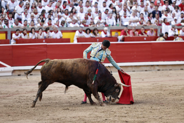 Alejandro Talavante, Daniel Luque y Juan Ortega lidiaron con toros de la ganadería Domingo Hernández este jueves 11 de julio