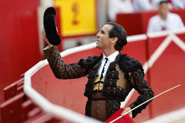 Alejandro Talavante, Daniel Luque y Juan Ortega lidiaron con toros de la ganadería Domingo Hernández este jueves 11 de julio