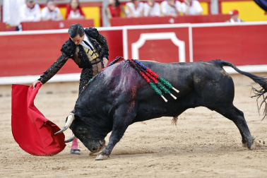 Alejandro Talavante, Daniel Luque y Juan Ortega lidiaron con toros de la ganadería Domingo Hernández este jueves 11 de julio