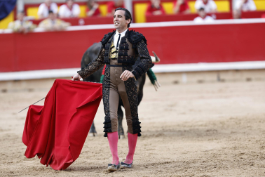 Alejandro Talavante, Daniel Luque y Juan Ortega lidiaron con toros de la ganadería Domingo Hernández este jueves 11 de julio