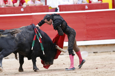 Alejandro Talavante, Daniel Luque y Juan Ortega lidiaron con toros de la ganadería Domingo Hernández este jueves 11 de julio