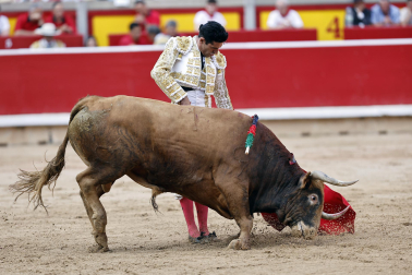 Alejandro Talavante, Daniel Luque y Juan Ortega lidiaron con toros de la ganadería Domingo Hernández este jueves 11 de julio