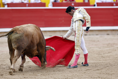 Alejandro Talavante, Daniel Luque y Juan Ortega lidiaron con toros de la ganadería Domingo Hernández este jueves 11 de julio