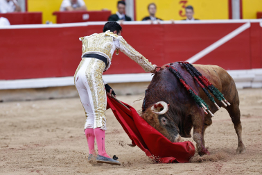 Alejandro Talavante, Daniel Luque y Juan Ortega lidiaron con toros de la ganadería Domingo Hernández este jueves 11 de julio
